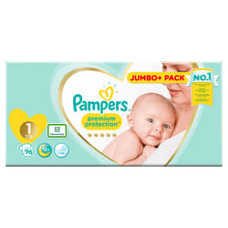 Pampers Premium Protection 81689089 couche jetable Garçon/Fille 1 96 pièce(s)