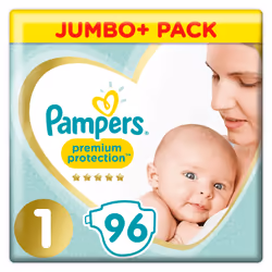 Pampers Premium Protection 81689089 couche jetable Garçon/Fille 1 96 pièce(s)