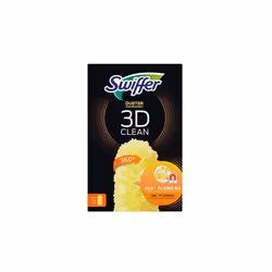 Idéal pour attraper la poussière dans vos bureaux, espace de travail et les poils d’animaux. Recharge Plumeau Swiffer 3D Clea ...