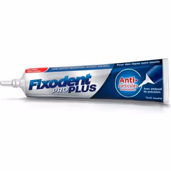 Fixodent Pro Plus Crème Adhésive Premium Anti-Particules Pour Prothèses Dentaires 57g