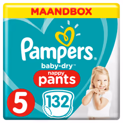 Pampers 81666565, Garçon/Fille, Couche-culotte, 12 kg, 17 kg, Multicolore, 12 h
