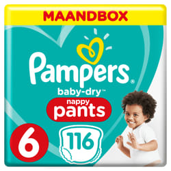 Pampers 81666566 couche jetable Garçon/Fille 6 116 pièce(s)
