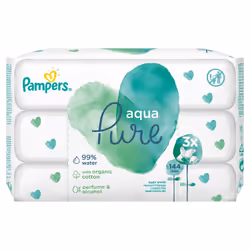 Pampers 81690409, Lingette humide pour bébé, Hypoallergénique, PH neutre