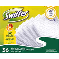 Lingettes Swiffer 36 recharges au délicieux citron/citron vert et orange