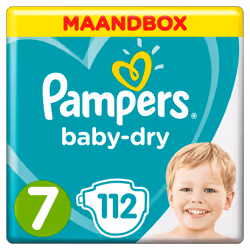 Pampers 81664580, Garçon/Fille, Couche avec élastiques, 15 kg, Multicolore, Velcro, 12 h