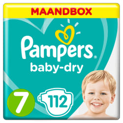 Pampers 81664580 couche jetable Garçon/Fille 7 112 pièce(s)