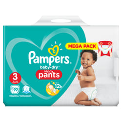 Pampers 81666879 couche jetable Garçon/Fille 3 92 pièce(s)