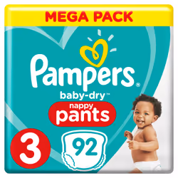 Pampers 81666879 couche jetable Garçon/Fille 3 92 pièce(s)