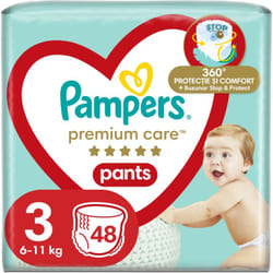 Pampers Premium Care Pants Midi Size 3 6-11kg 48 pcs