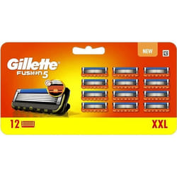GILLETTE - Pack 12 Lames De Raésoir Gillette Fusion 5