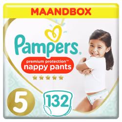 Pampers Premium Protection 81674392, Garçon/Fille, Couche-culotte, 12 kg, 17 kg, Multicolore, Velcro