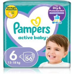 Pampers Active Baby Size 6 13-18 kg 56 pcs