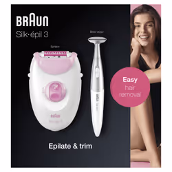 Braun Silk-épil 3 3-321 20 pince(s) Blanc