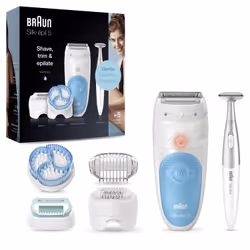 Braun Silk-épil 5 5-815 20 pince(s) Bleu, Blanc - Vue supplémentaire 2