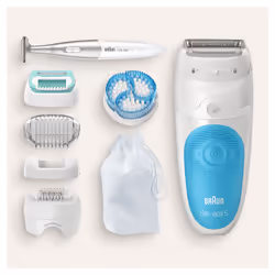 Braun Silk-épil 5 5-815 20 pince(s) Bleu, Blanc - Vue supplémentaire 7