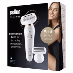 Braun Silk-épil 9 9-006 Flex 40 pince(s) Blanc - Vue supplémentaire 4