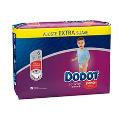 Dodot Pants Activity taille 6 couche-pantalon 15 - + kg 37 u