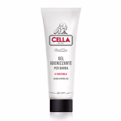 Cella Beard Sanitizer Gel, Gel à barbe, 150 ml, Adoucissant, Tube, Tous types de peau, Vitamine B5