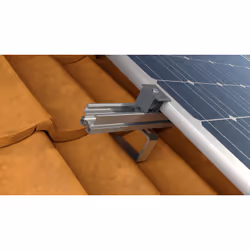 Fischer 520909 Accessoire de montage de panneau solaire Capuchon d'extrémité