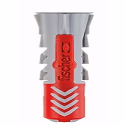 Cheville - fixation facile Fischer - 537613 - cheville dUOPOWER gris/rouge 5 x 25 mm lot de 35 pieces