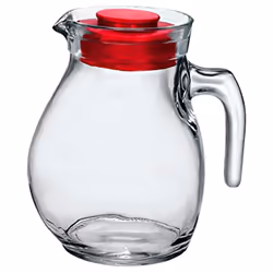 Carafe à sangria avec couvercle de 1,5 litre. -Marque : Bormioli. -Carafe idéale pour la préparation de sangrias. -Matériau : ...