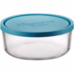 Bormioli Rocco 3.388440.MA2, Boîte, Rond, 0,75 L, Bleu, Verre, Italie