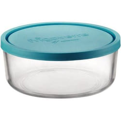 Bormioli Rocco 3.388440.MA2 boîte hermétique alimentaire Rond 0,75 L Bleu 1 pièce(s)
