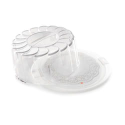 Snips 000163 boîte de rangement pour gâteau Rond Polypropylène (PP) Blanc