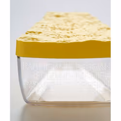 Snips 021391 boîte hermétique alimentaire Pan 0,9 L Transparent, Jaune 1 pièce(s)