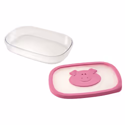 Snips Cold Meat Saver Rectangulaire Boîte 1,5 L Rose, Transparent 1 pièce(s)