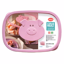 Snips Cold Meat Saver Rectangulaire Boîte 1,5 L Rose, Transparent 1 pièce(s) - Vue supplémentaire 4