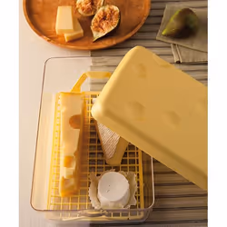 Snips 021396 boîte hermétique alimentaire Rectangulaire 3 L Transparent, Jaune 1 pièce(s) - Vue supplémentaire 2