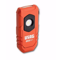 Usag 889 RP, Lampe-torche à cliper, Rouge, IP20, Chargement, -20 - 50 °C, COB LED
