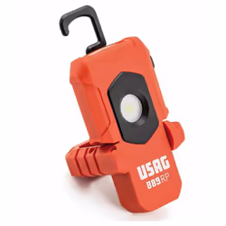 Usag 889 RP Rouge Lampe-torche à cliper COB LED