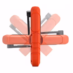 Usag 889 RP Rouge Lampe-torche à cliper COB LED