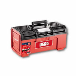 Usag 641 TB Boîte à outils Plastique Noir, Rouge