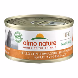 Almo Nature 8001154001648, Adulte, Toutes races, Fromage, Poulet, 70 g