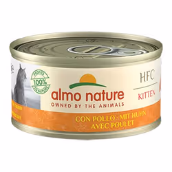 Almo Nature HFC Kitten, Chatons, Toutes races, Poulet, 70 g