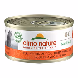 Almo Nature 8001154101461, Adulte, Toutes races, Poulet, Courge, 70 g, Pas de couleurs artificielles