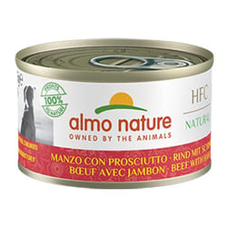 Almo Nature 8001154124255 pâtée pour chien Bœuf, Jambon Adulte 95 g