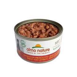 Almo Nature 8001154124255 pâtée pour chien Bœuf, Jambon Adulte 95 g