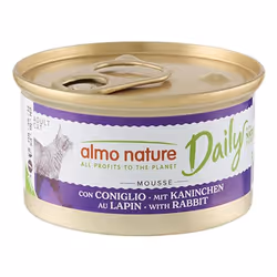 Almo Nature 8001154125313, Junior, Lapin, 85 g, Sans grain