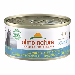 Almo Nature 5432H, Adulte, Toutes races, Maquereau, Patate douce, 70 g, Sans grain