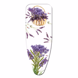 Gimi I Love, Housse de planche à repasser, Coton, Multicolore, Motif, Motif floral, 1300 x 450 mm