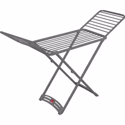 Gimi Grafite, Séchoir à linge avec ailes repliables, Résine, Gris, 18 m, 1820 mm, 550 mm