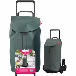 Description générale Le Trolley Tris Vert Urban Gimi 168423 est conçu pour faciliter le transport de vos courses, notamment d ...