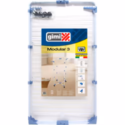 Gimi Modular 3 Séchoir sur pieds Bleu, Argent