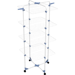 Gimi Modular 4 Séchoir sur pieds Bleu, Blanc