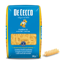De Cecco 8001250120342 pâte alimentaire 500 g Fusilli Pâtes courtes