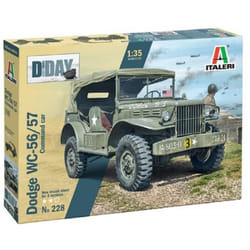 ITALERI - Maquette Voiture Dodge Wc-56/57 Command Car italeri228 1:35 - Ref : 14578
